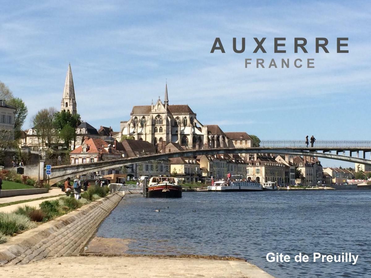 Gite De Preuilly Auxerre Exteriör bild