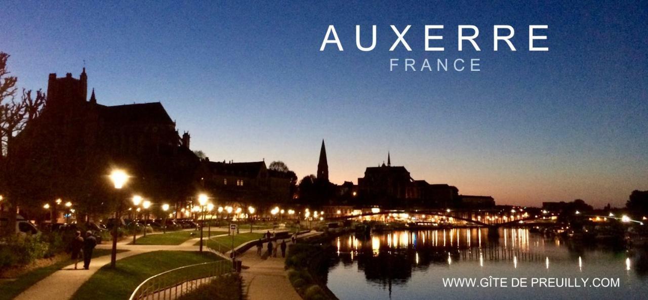 Gite De Preuilly Auxerre Exteriör bild